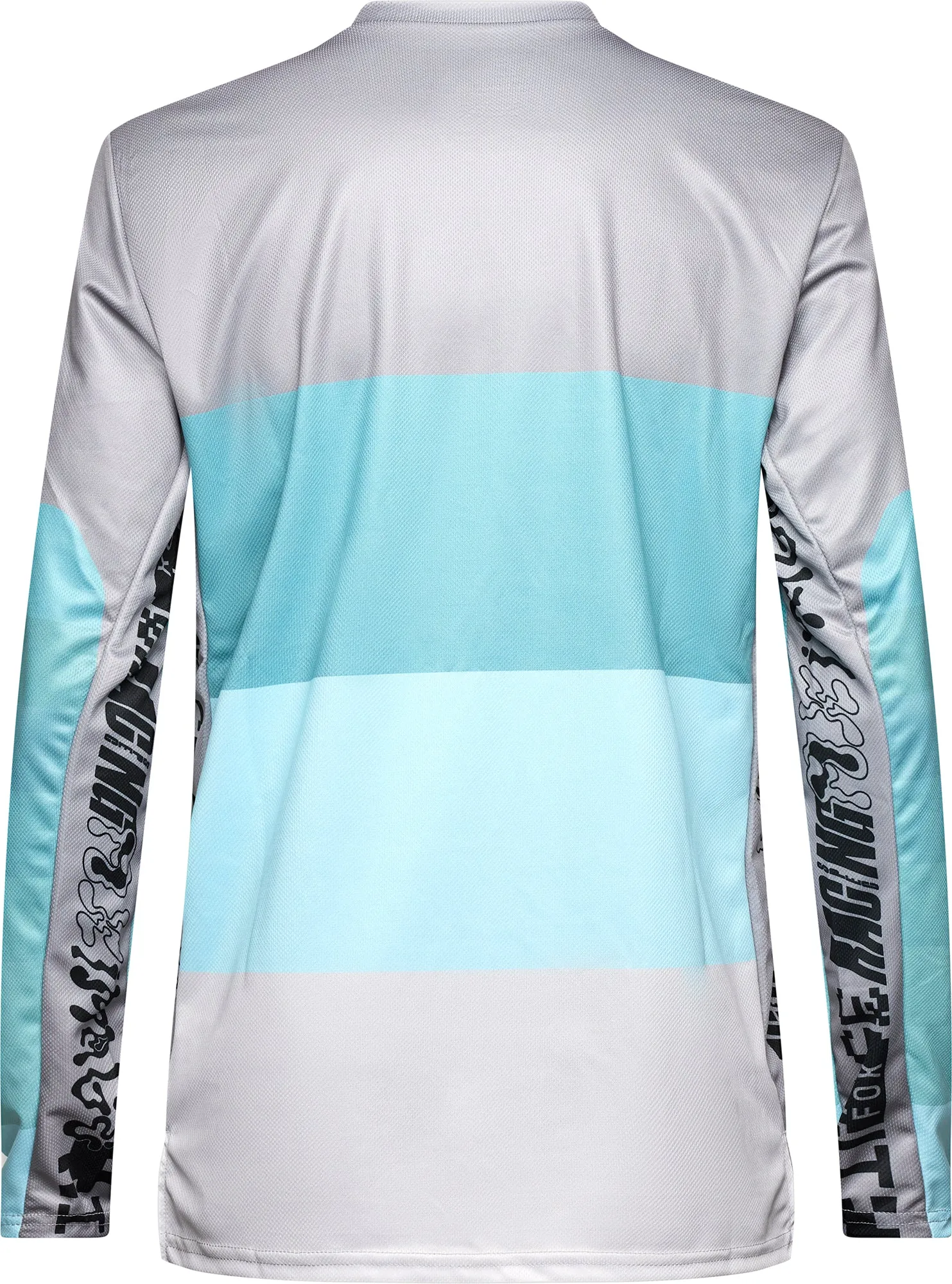 Fox Ranger Grid Long Sleeve Mens Cycling Jersey - Grey