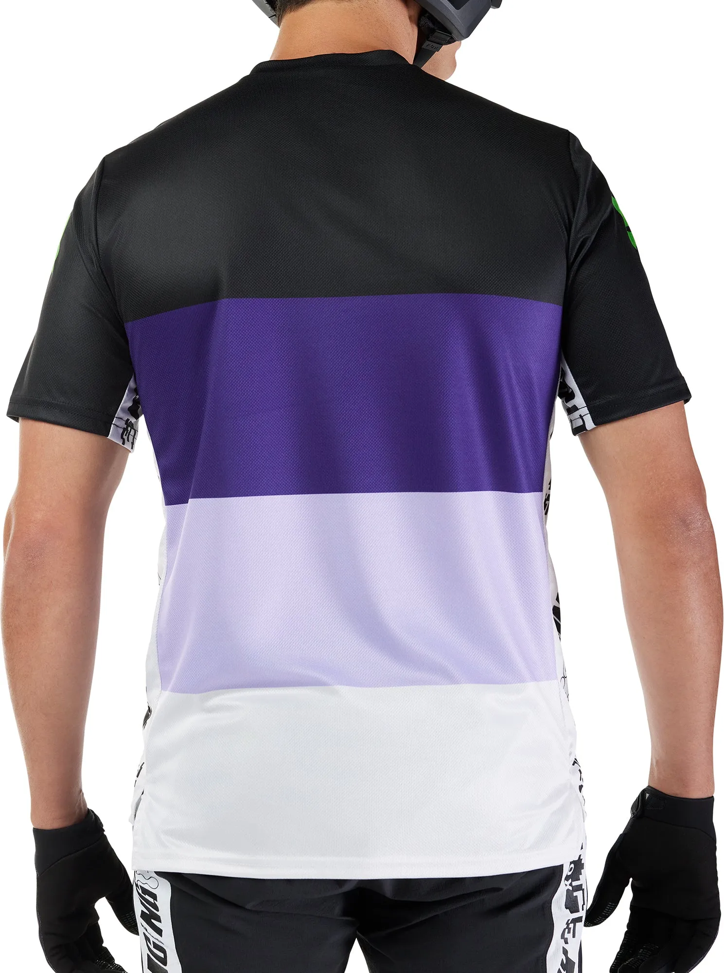 Fox Ranger Grid Short Sleeve Mens Cycling Jersey - Black
