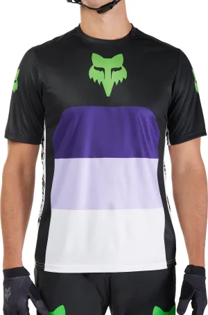 Fox Ranger Grid Short Sleeve Mens Cycling Jersey - Black