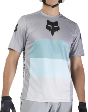 Fox Ranger Grid Short Sleeve Mens Cycling Jersey - Grey