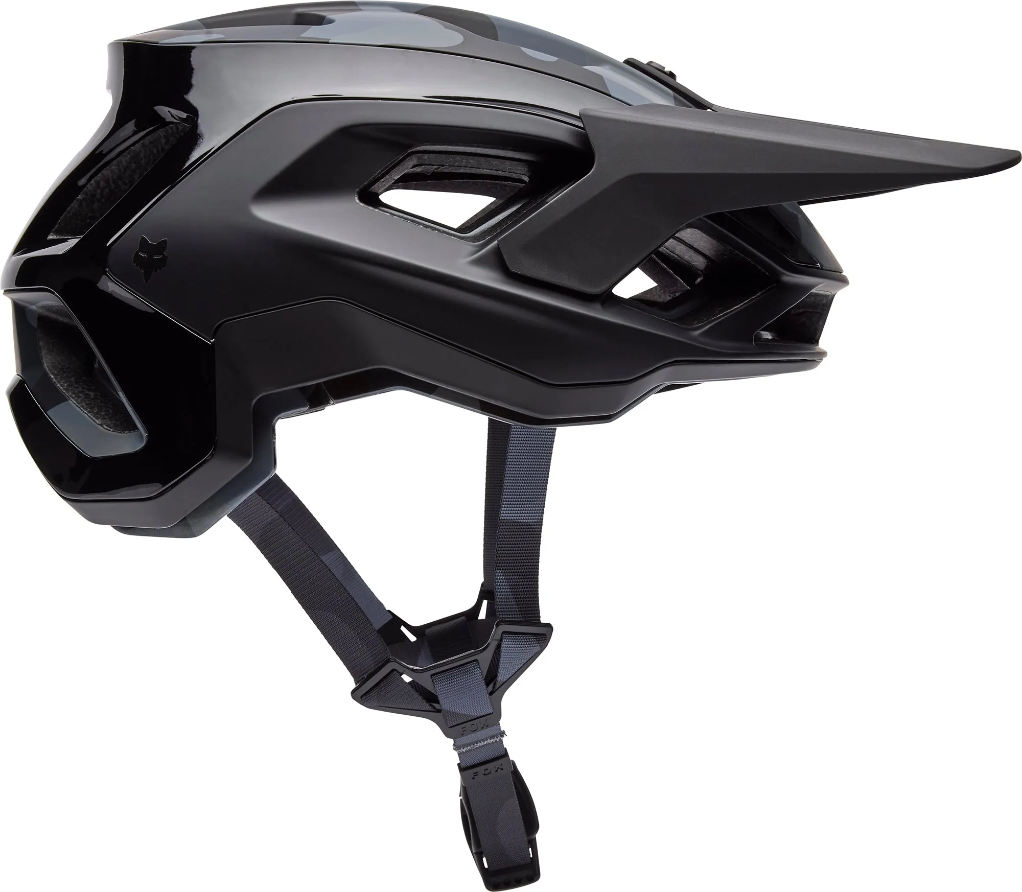 Fox Speedframe RS Camo MTB Cycling Helmet - Black