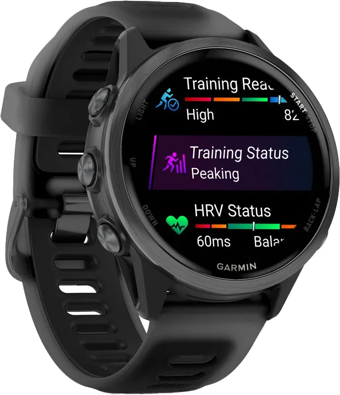 Garmin Forerunner 570 42mm HRM With GPS Watch - Black