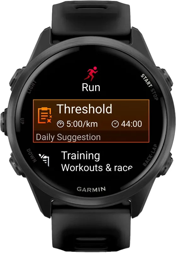 Garmin Forerunner 570 42mm HRM With GPS Watch - Black