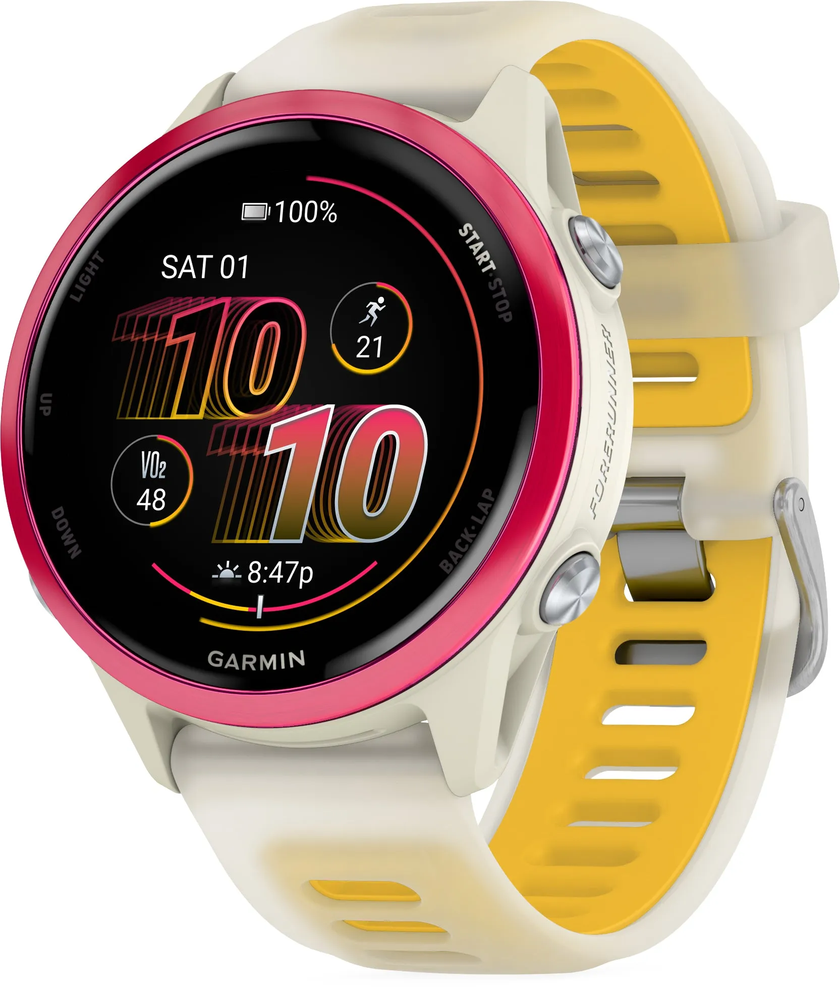 Garmin Forerunner 570 42mm HRM With GPS Watch - Yellow