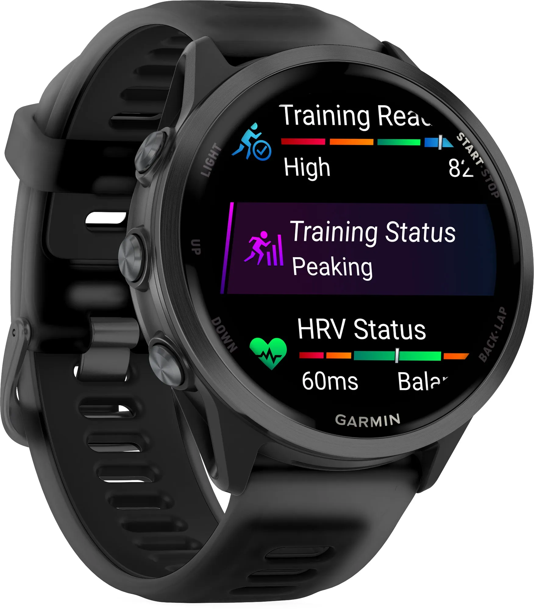 Garmin Forerunner 570 47mm HRM With GPS Watch - Black