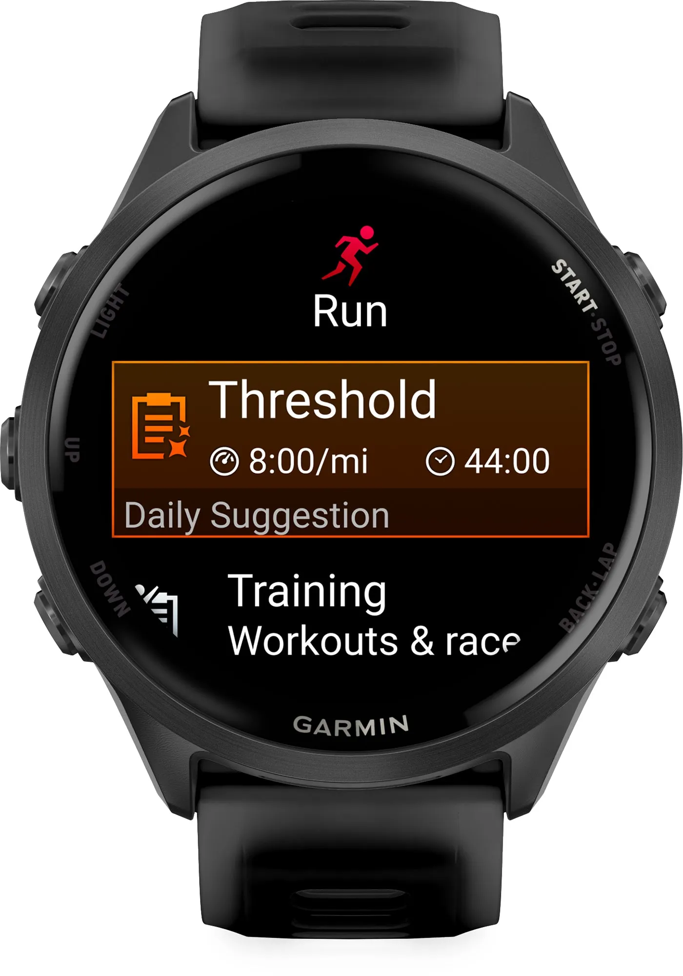 Garmin Forerunner 570 47mm HRM With GPS Watch - Black