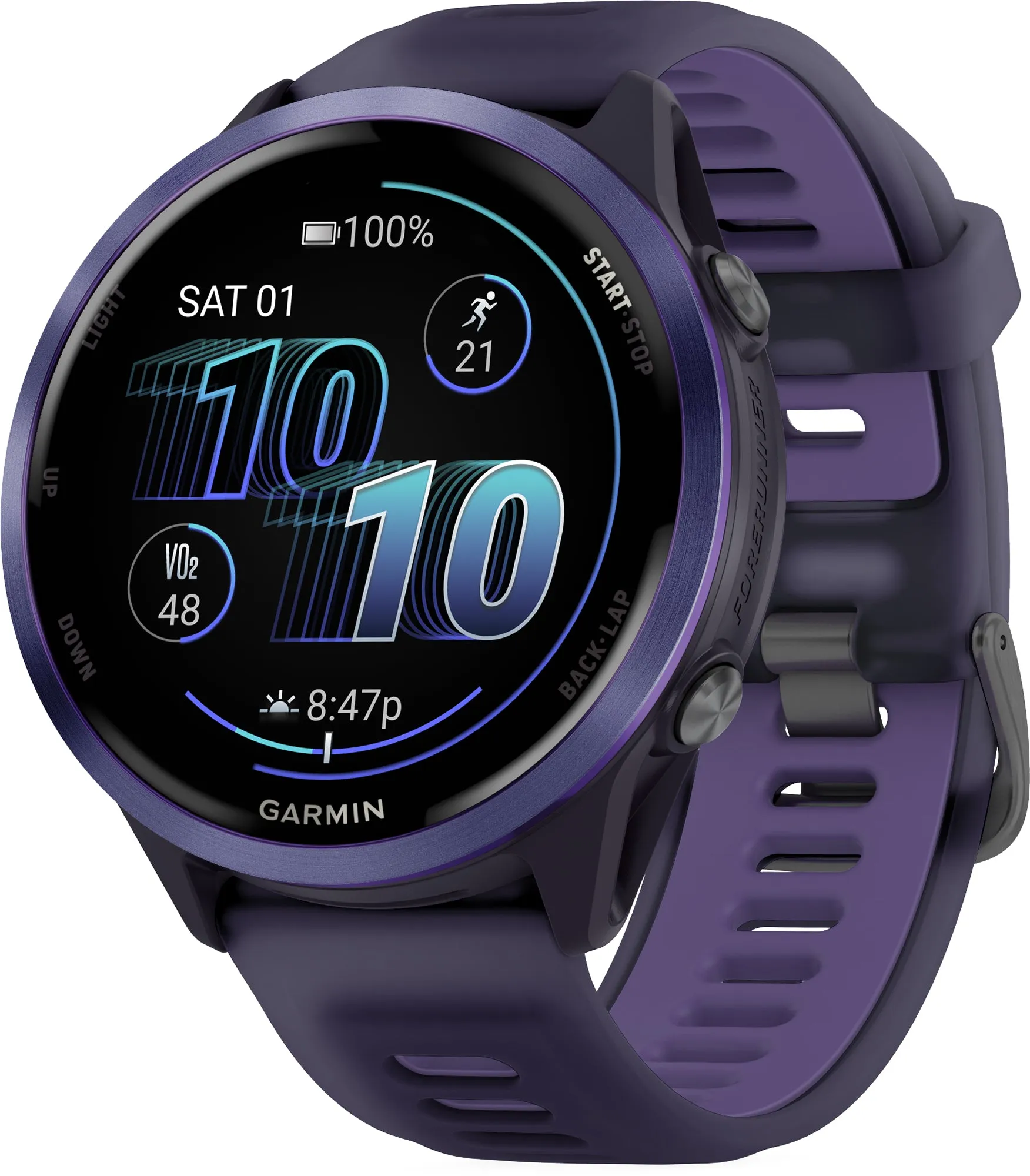 Garmin Forerunner 570 47mm HRM With GPS Watch - Blue