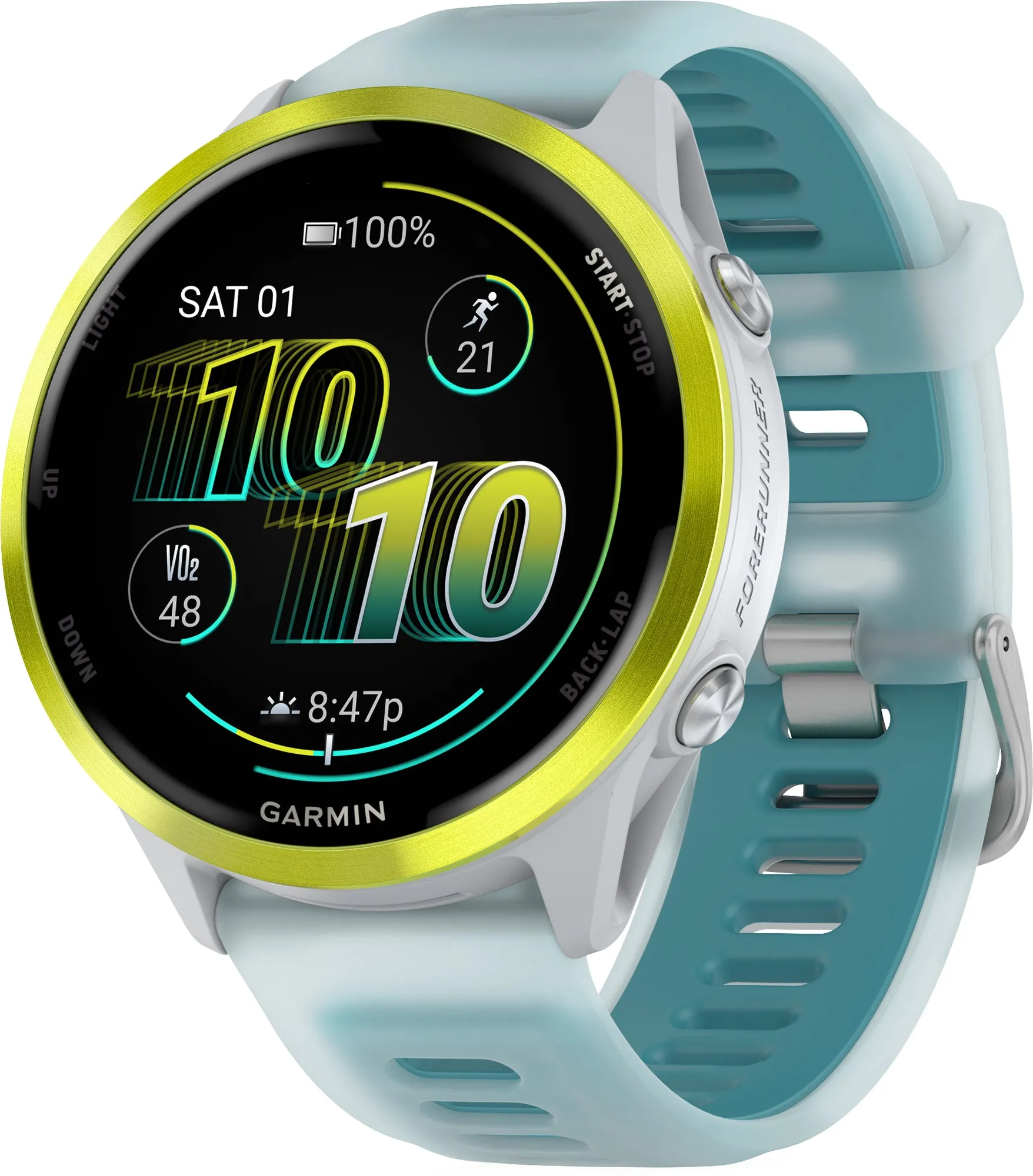 Garmin Forerunner 570 47mm HRM With GPS Watch - Blue
