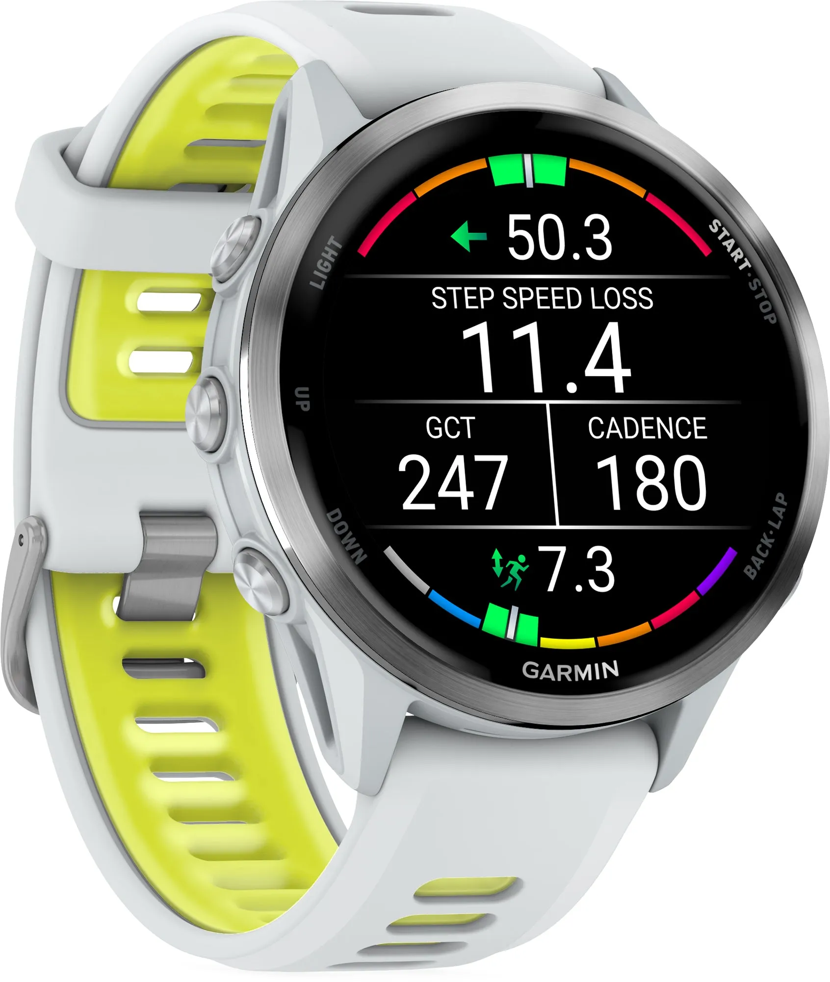 Garmin Forerunner 970 HRM With GPS Watch - White