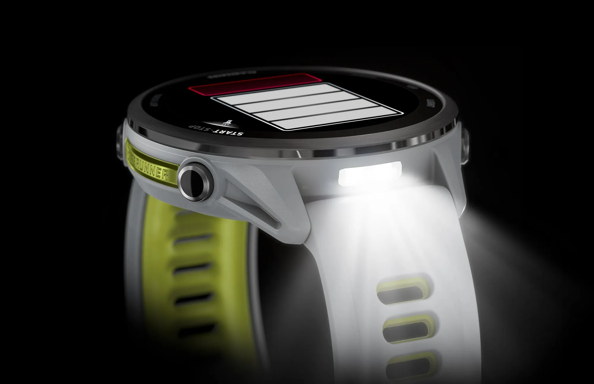 Garmin Forerunner 970 HRM With GPS Watch - White