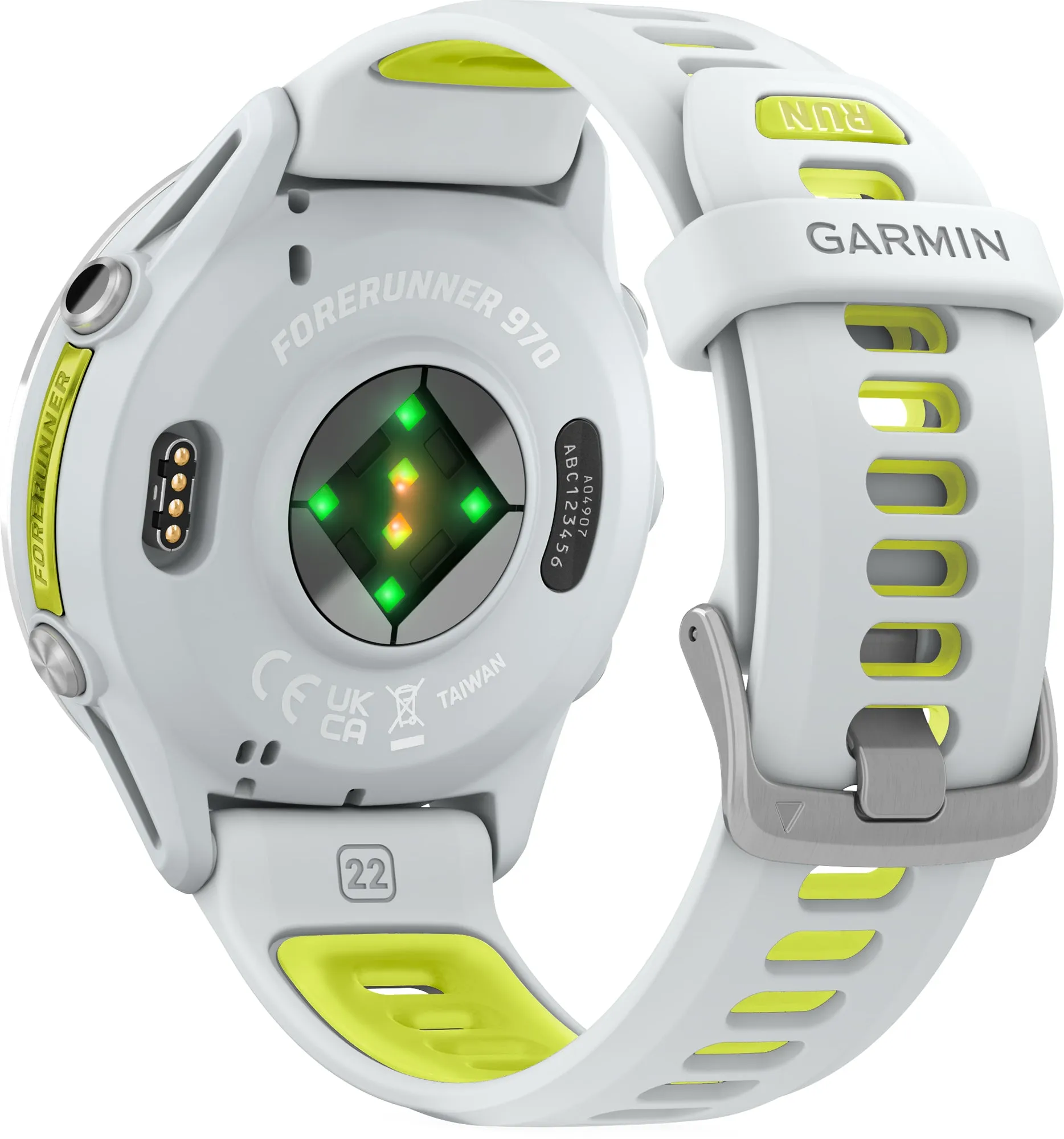 Garmin Forerunner 970 HRM With GPS Watch - White