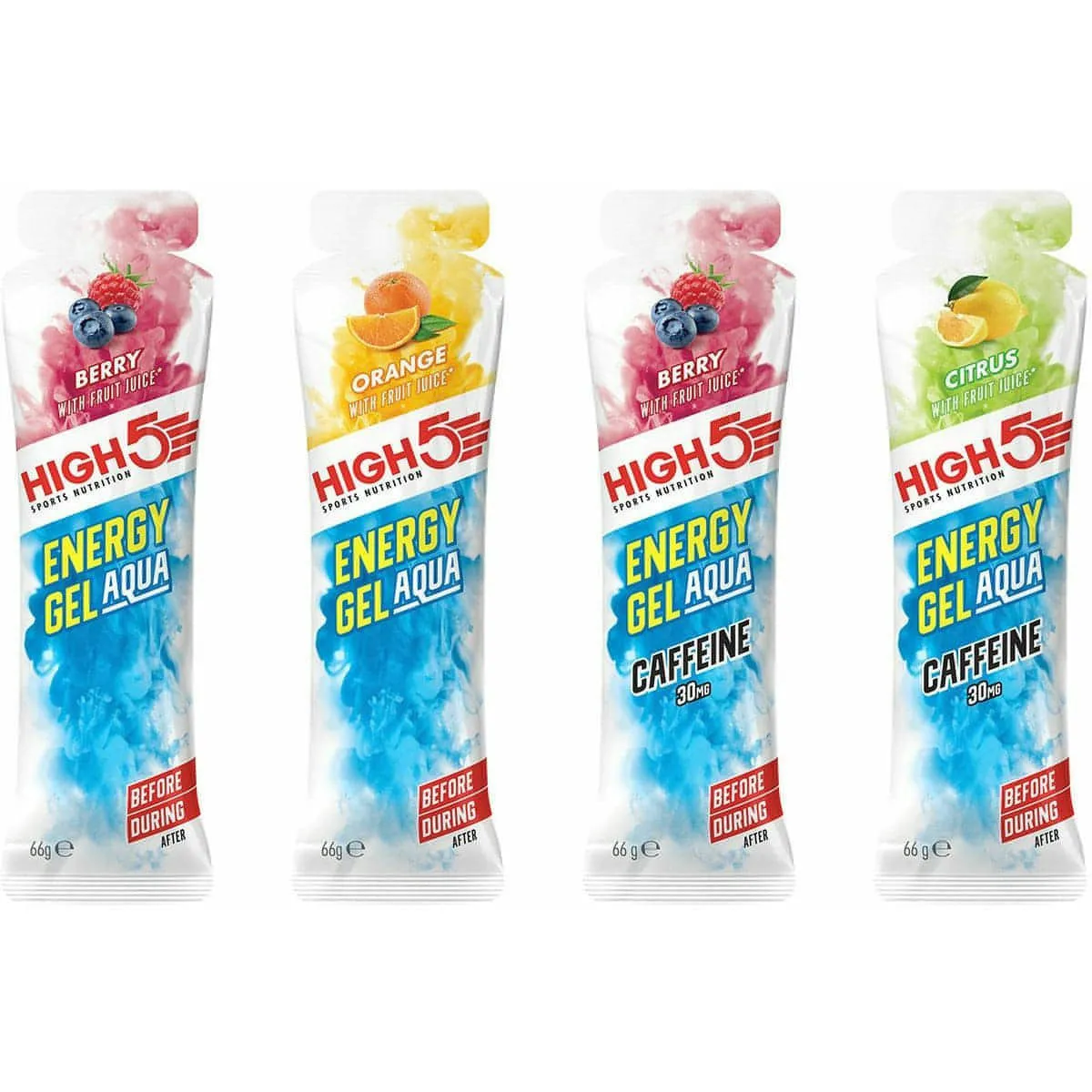 High 5 Energy Gel Aqua Mixed Flavour (Box Of 15)