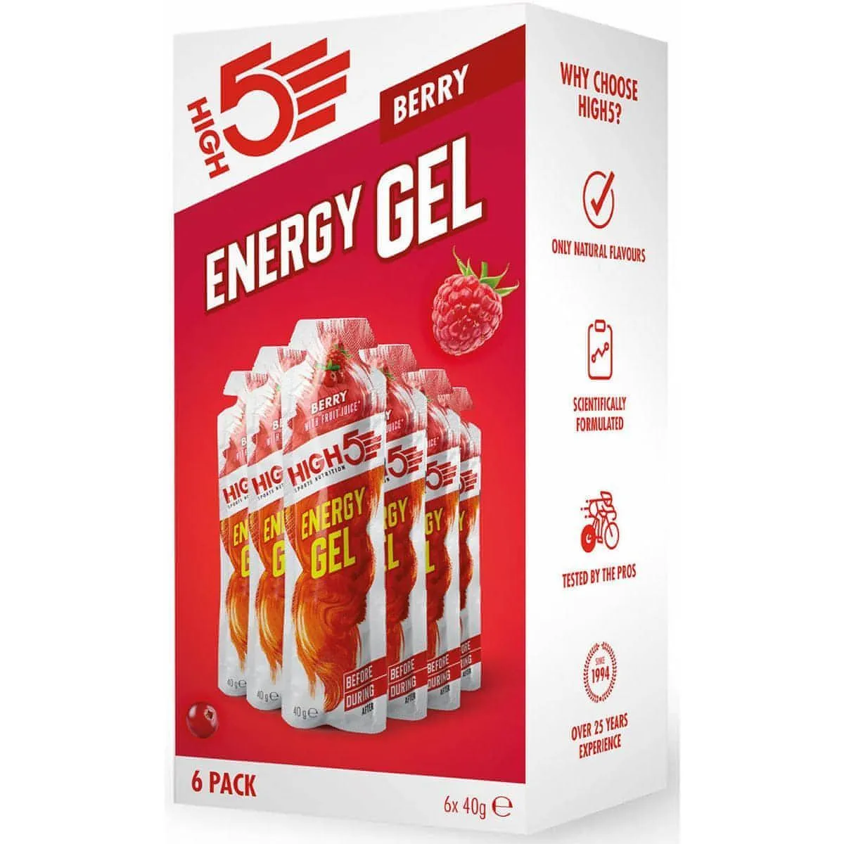 High 5 Energy Gels (Box Of 6)
