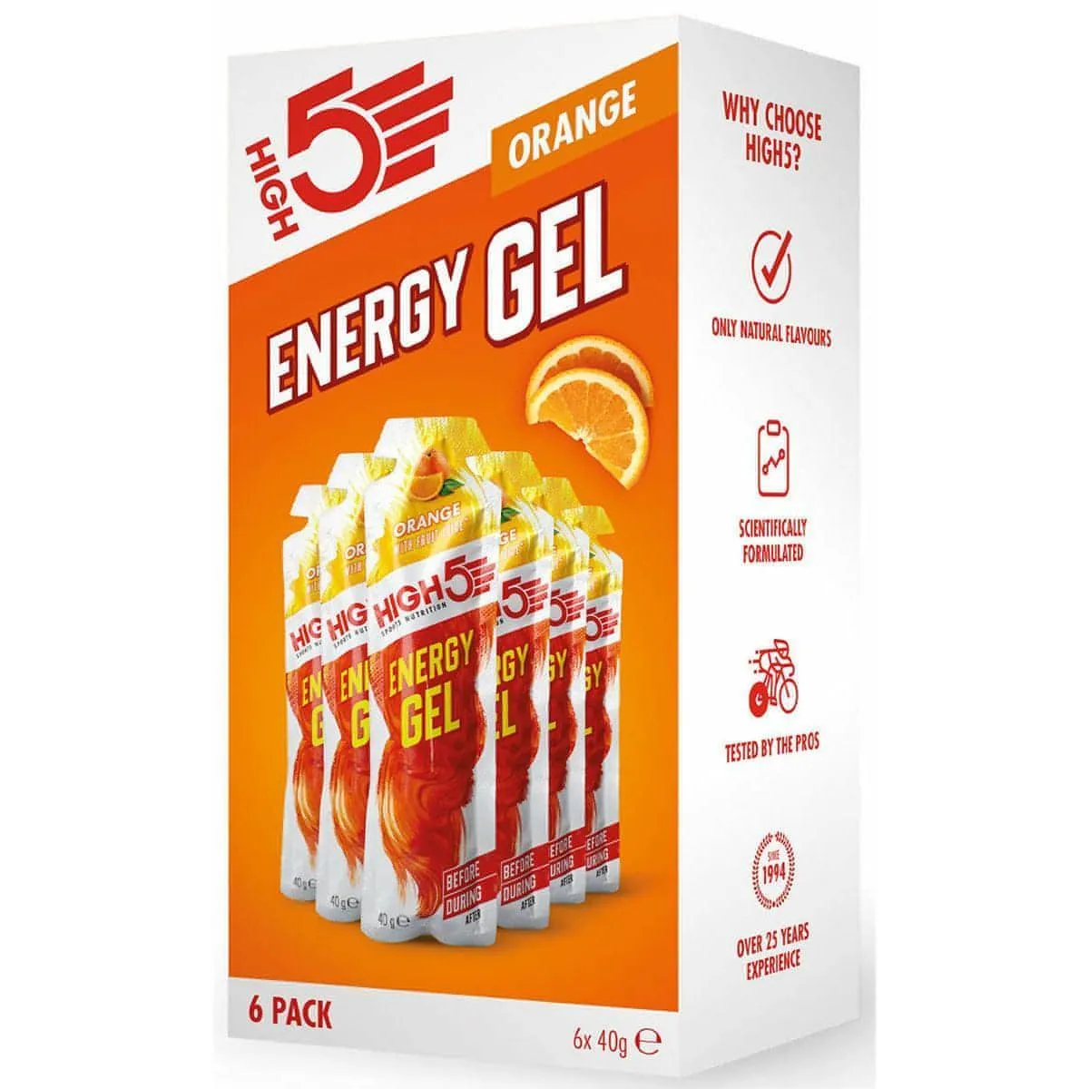 High 5 Energy Gels (Box Of 6)