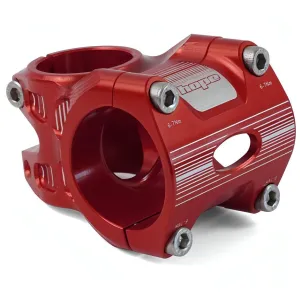 Hope AM Mountain Bike Stem 0 Deg 35mm Clamp - Red