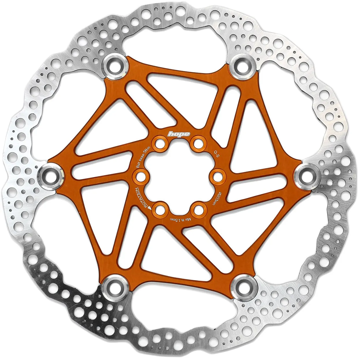 Hope Floating Disc Rotor 203mm 6 Bolt