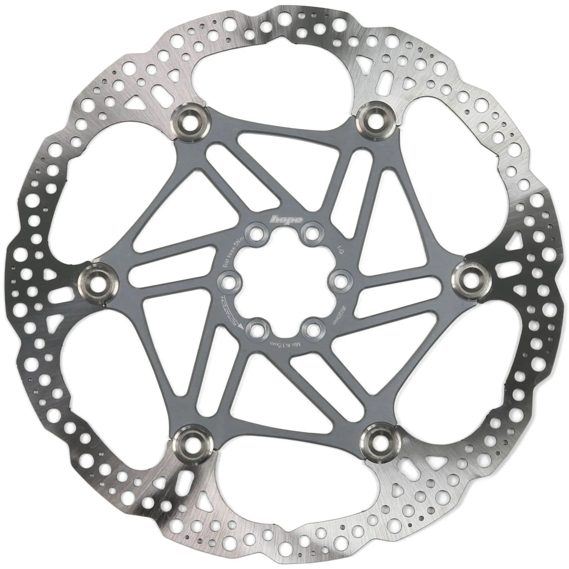Hope Floating Disc Rotor 220mm 6 Bolt