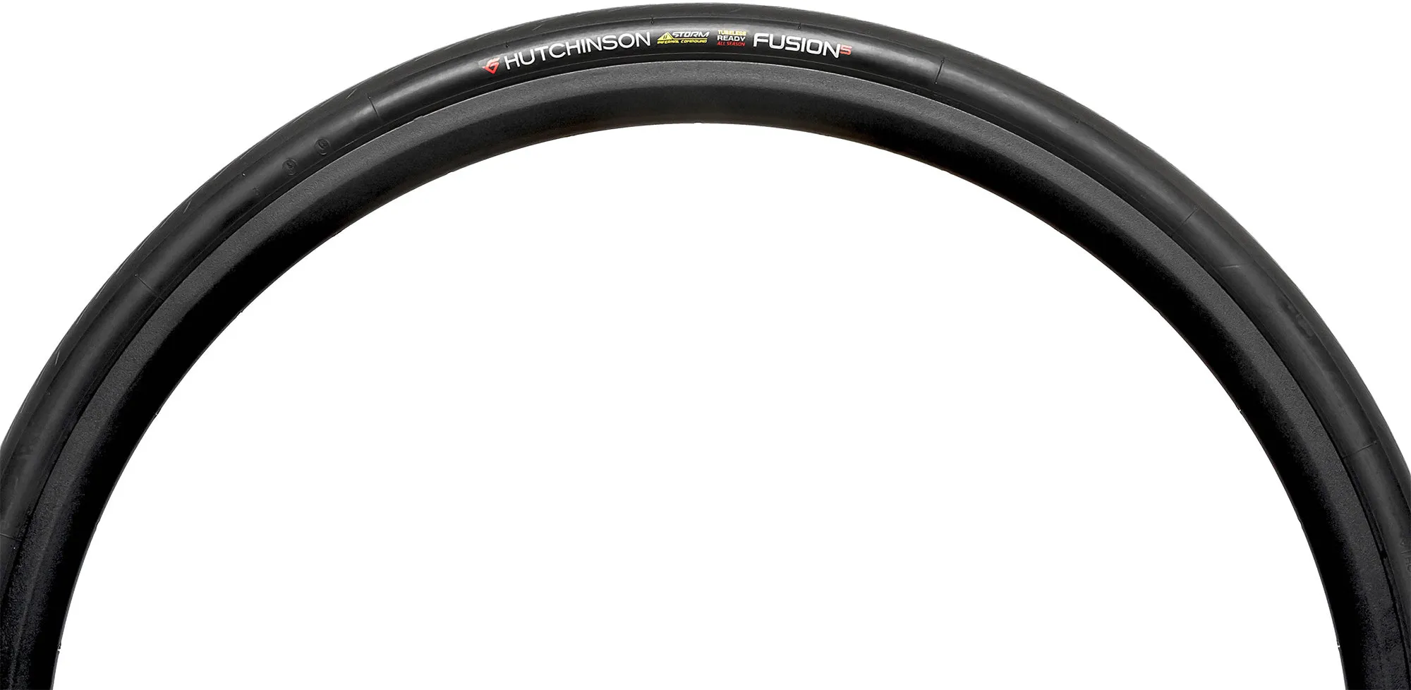 Hutchinson Fusion 5 All Season Tubeless Road Race Tyre - Black