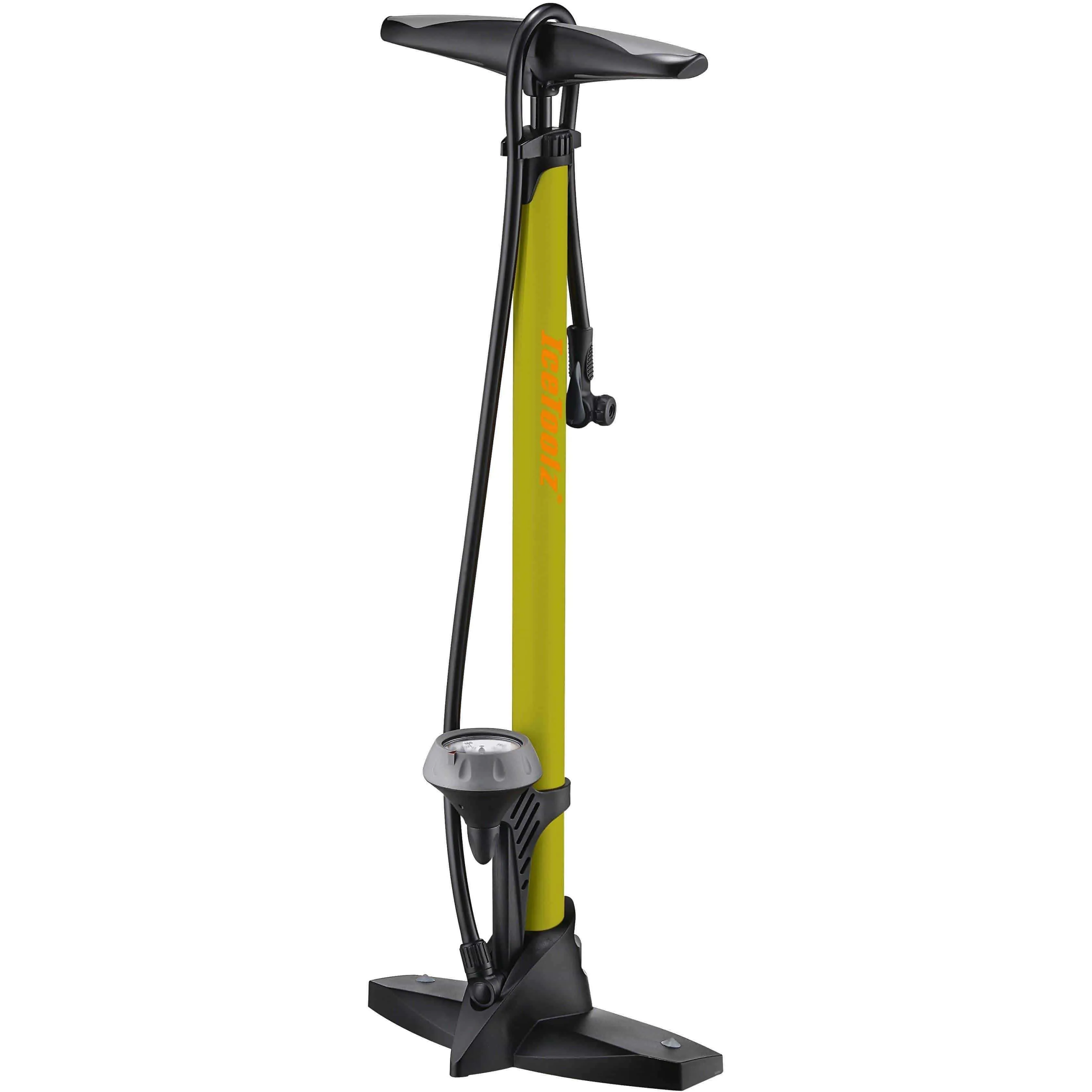 Ice Toolz Floor Pump - Yellow