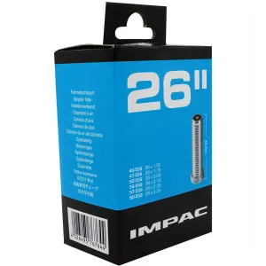 Impac 26x1.5-2.35 Inner Tube Schrader Valve