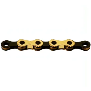 KMC X12 Ti-N 12 Speed Chain 126 Links Gold & Black