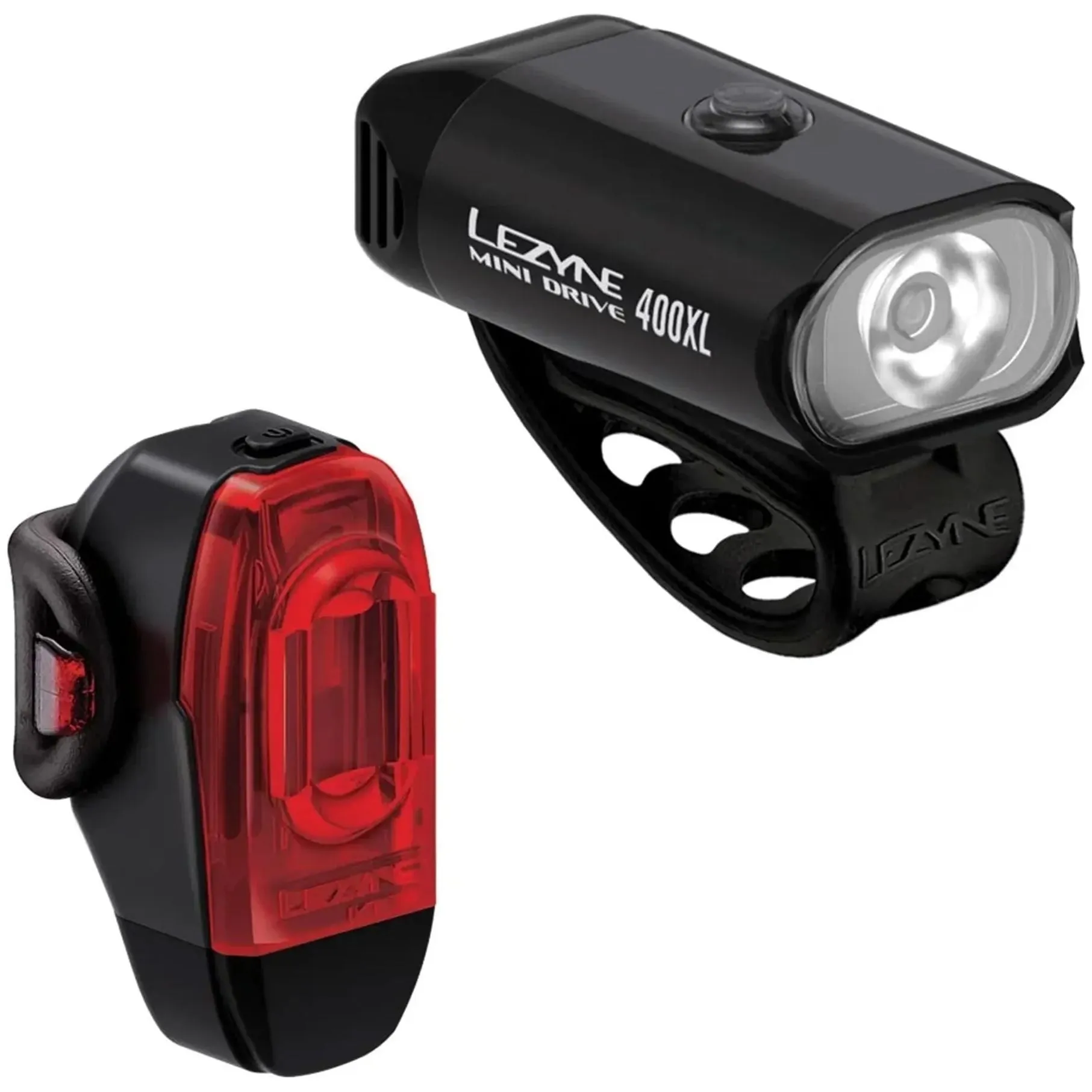 Lezyne Mini Drive 400XL / KTV Drive  LED Bike Light Set