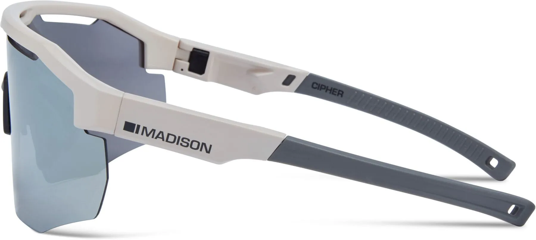 Madison Cipher 3 Pack Lens Cycling Sunglasses - Grey