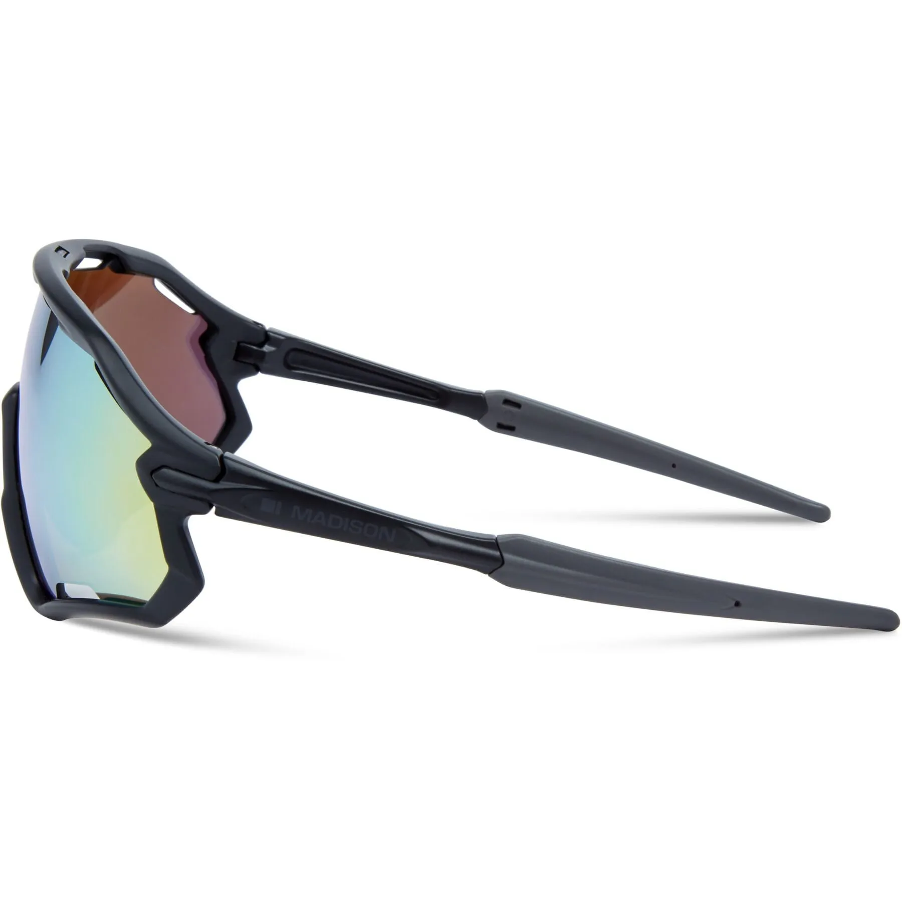 Madison Code Breaker 2 Cycling Sunglasses - Matt Black with 3 Lenses