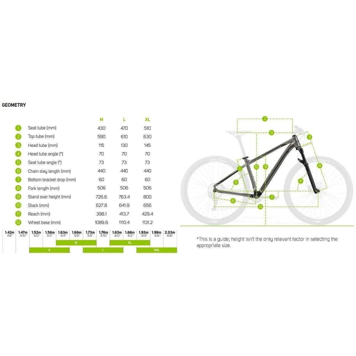 Merida Big Nine 80 Mountain Bike 2021 - Blue