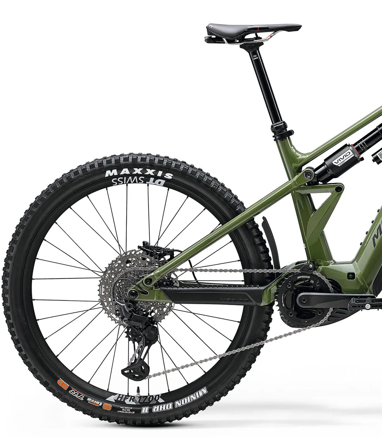 Merida eOne-Eighty 900 Electric Full Suspension Mountain Bike 2025 - Glossy Anaconda Green