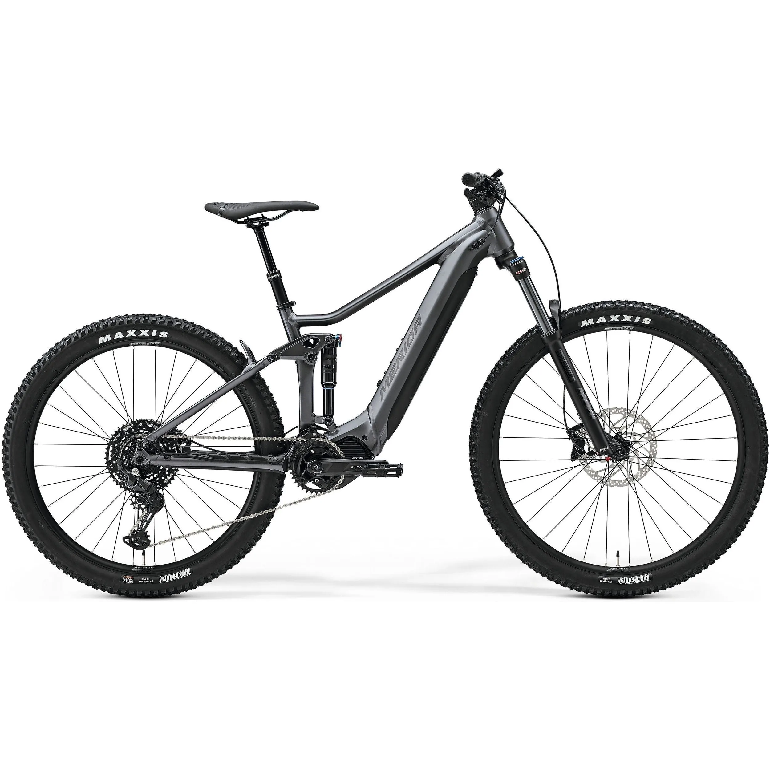 Merida eOne-Forty 400 SE Electric Full Suspension Mountain Bike 2024 - Silver