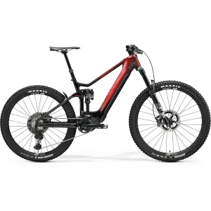 Merida eOne-Sixty 9000 Carbon Electric Mountain Bike 2023 - Red