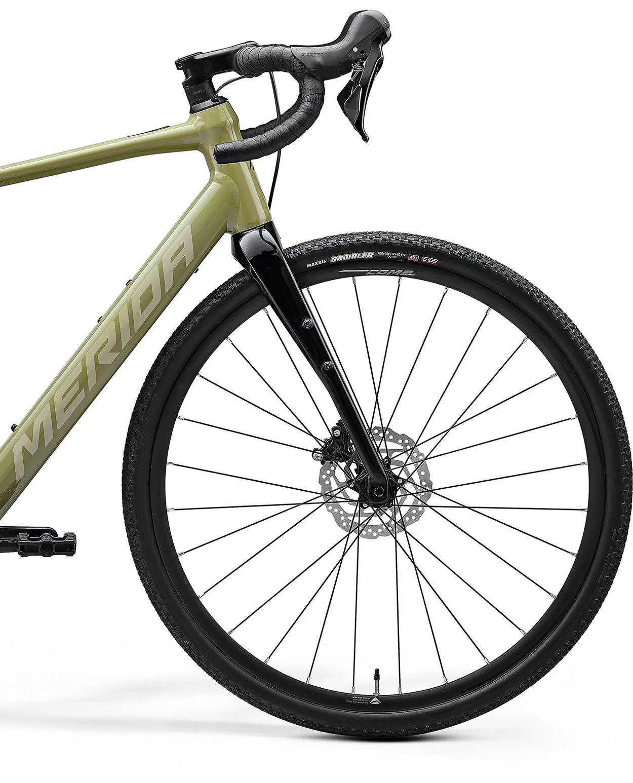 Merida eSilex 400 Electric Gravel Bike 2025 - Green