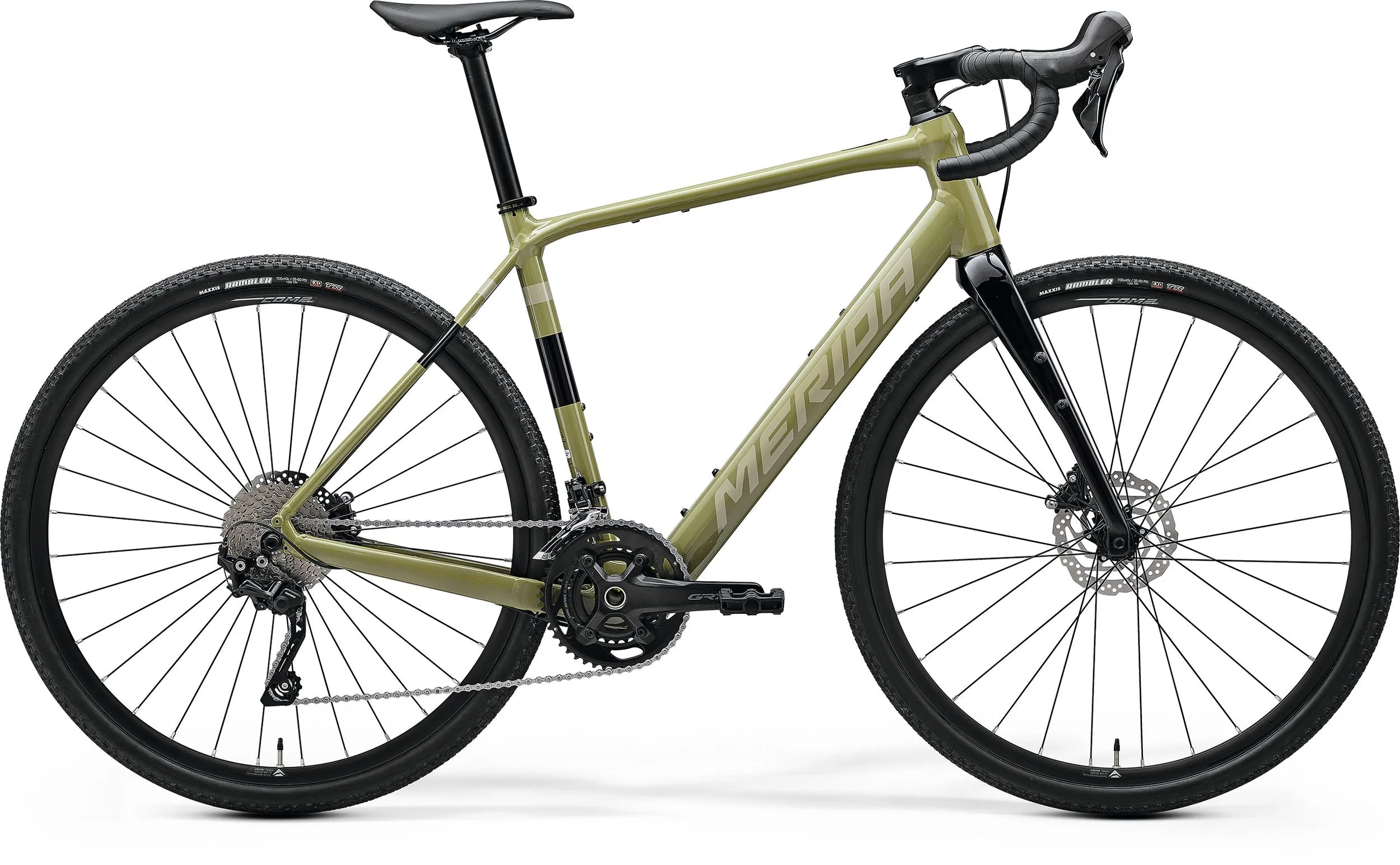 Merida eSilex 400 Electric Gravel Bike 2025 - Green
