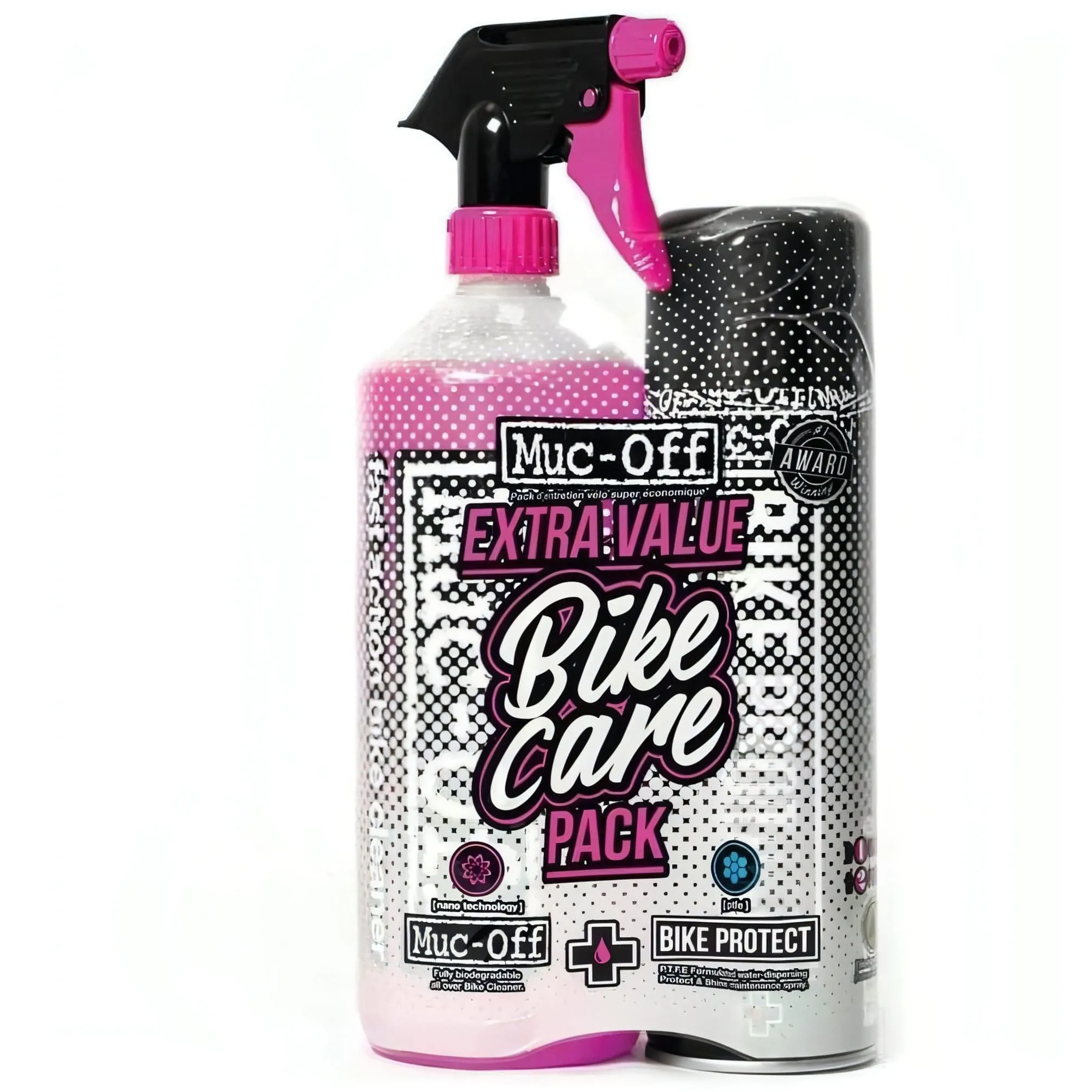 Muc-Off Bike Care Duo Kit Nano Tech & Protect Spray