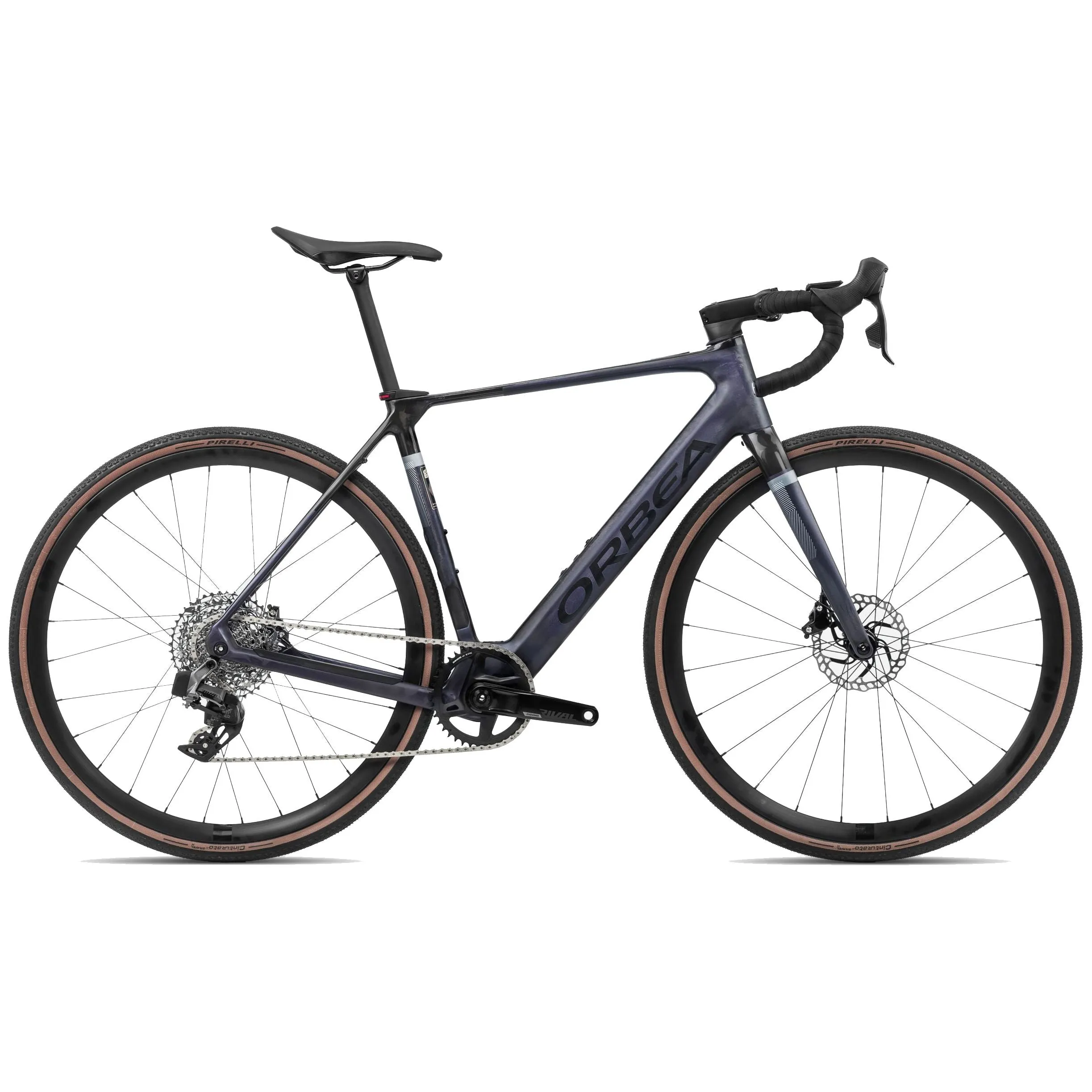 Orbea Gain M31e 1x Electric Carbon Road Bike 2024 - Tanzanite Carbon