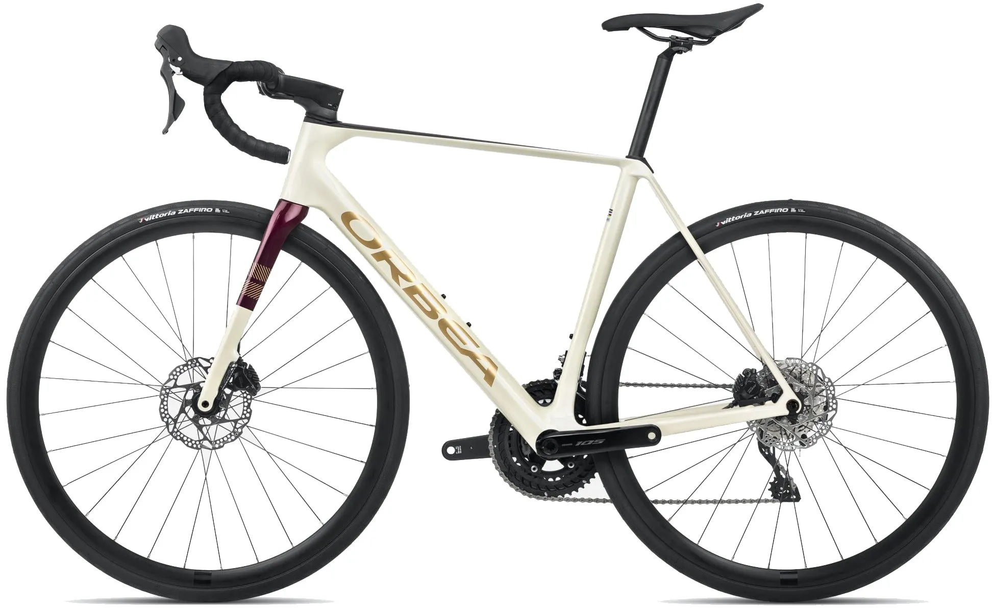 Orbea Orca M30 Carbon Road Bike 2024 - White Ivory