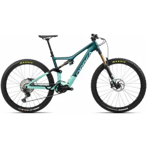 Orbea Rise M10 Electric Carbon Mountain Bike 2022 - Green