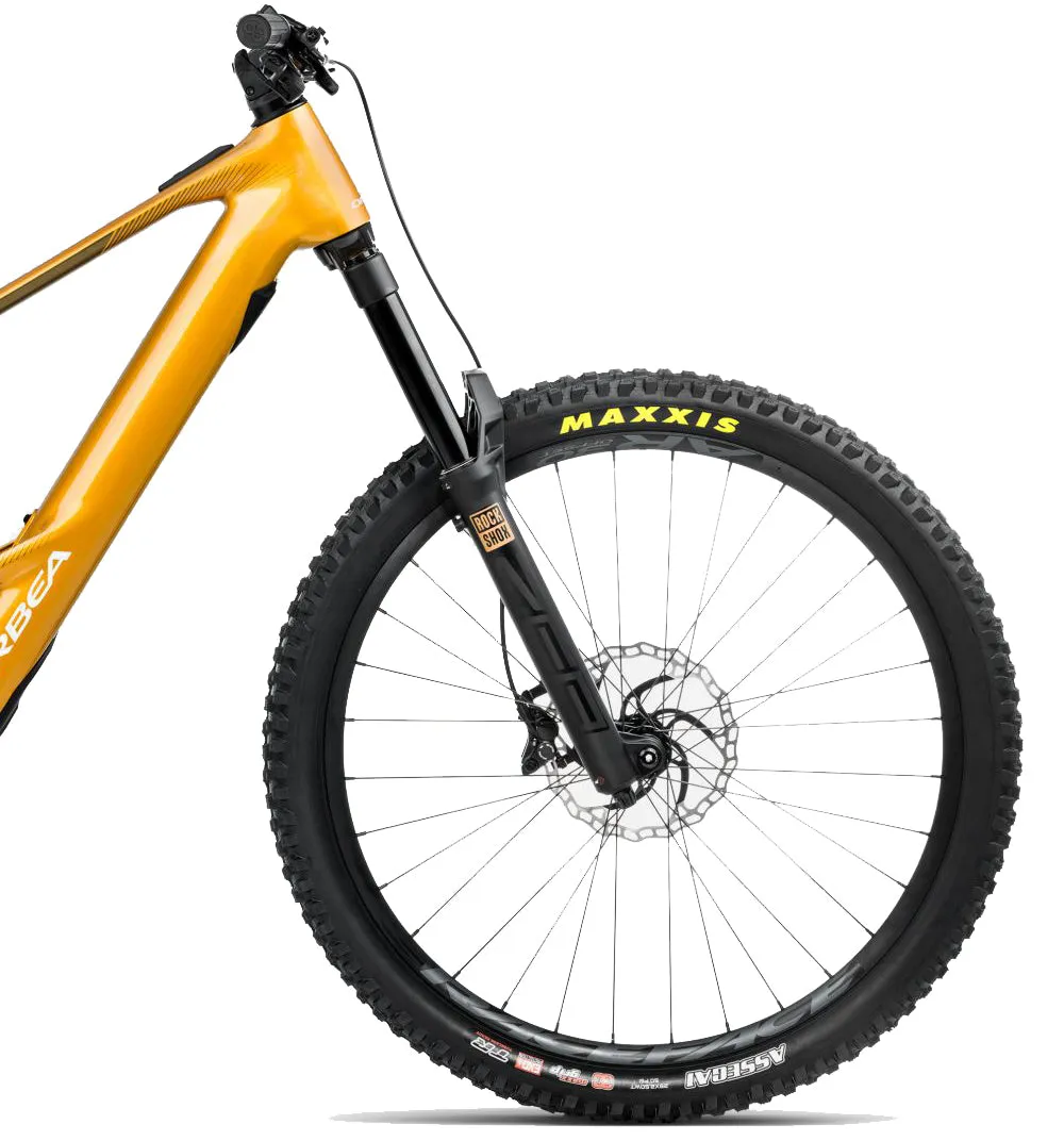 Orbea Wild H20 Electric Full Suspension Mountain Bike 2025 - Bumblebee Yellow