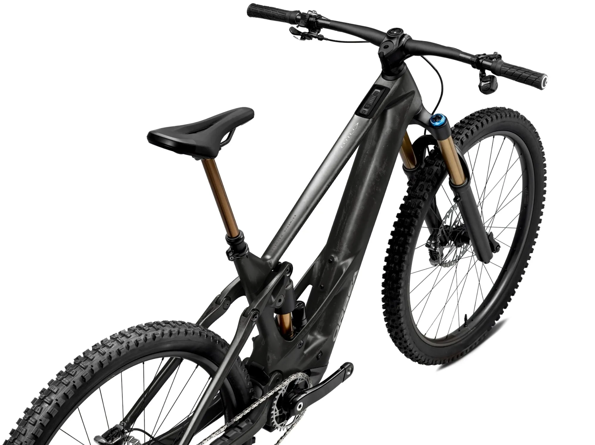 Orbea Wild M30 Electric Mountain Bike 2023 - Matt Carbon Raw