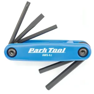 Park Tool AWS-9.2 Folding Hex Wrench With Screwdriver Set