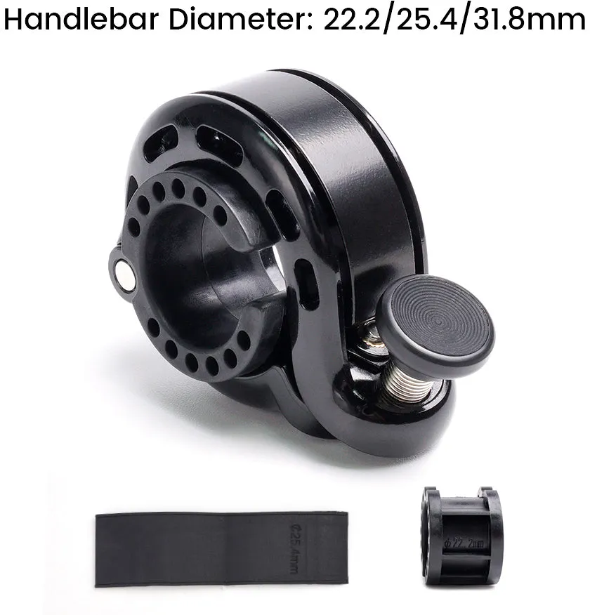 Ravemen Q1 110db Bike Bell - Black