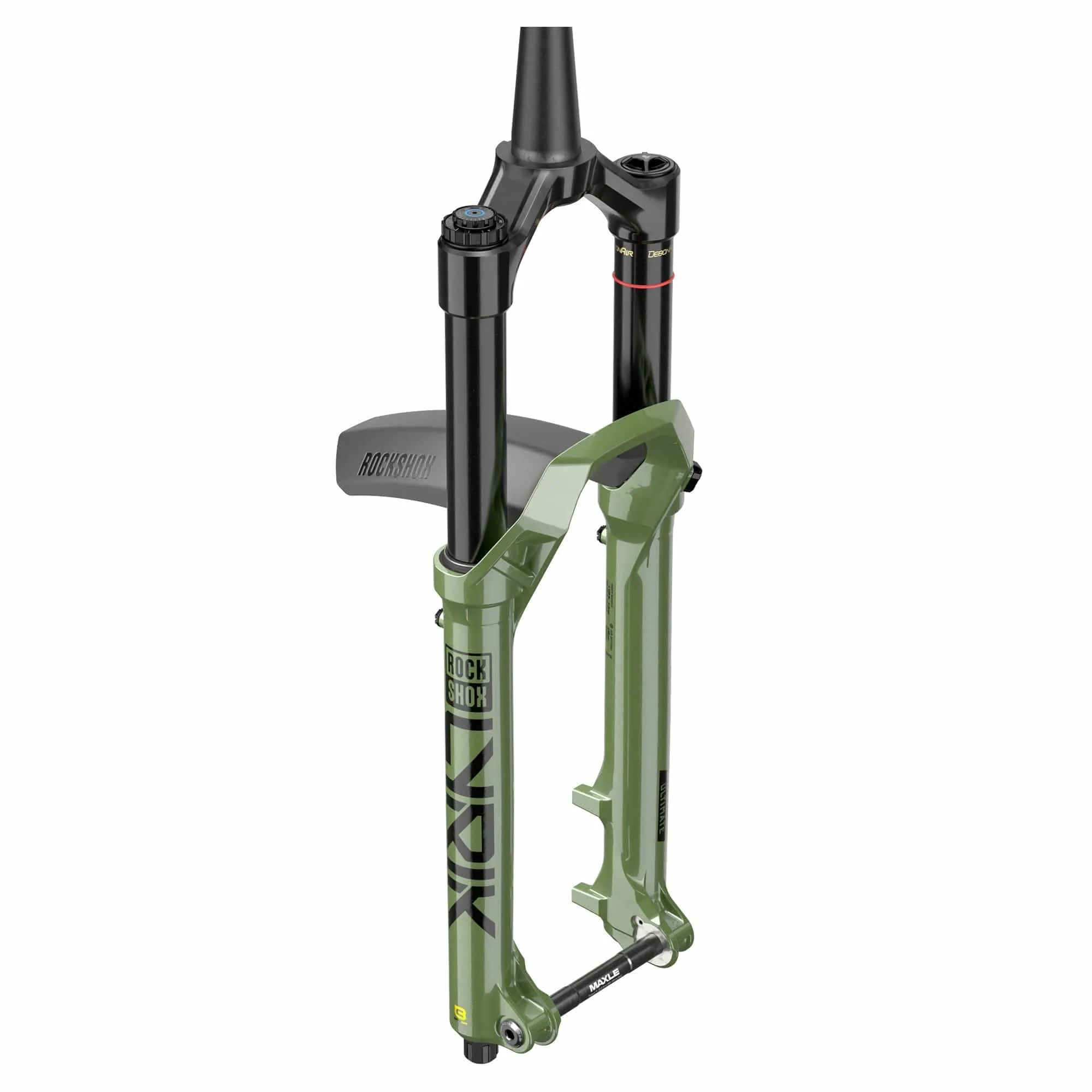 Rockshox Lyrik Ultimate Charger 3 RC2 27.5 Inch BOOST 37mm Offset Debonair Suspension Fork 2023 - Green