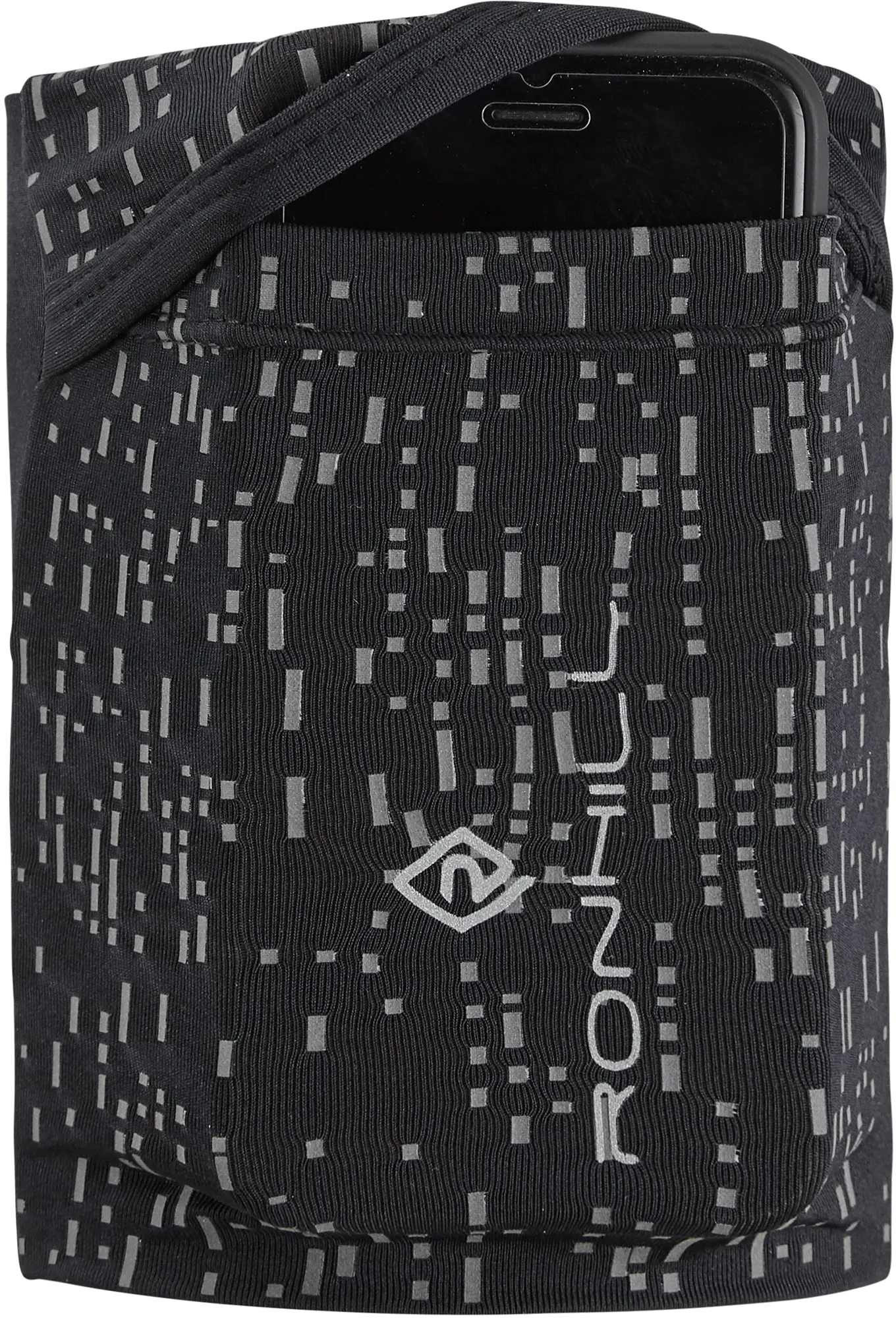 Ronhill Nightrunner Stretch Running Arm Pocket - Black