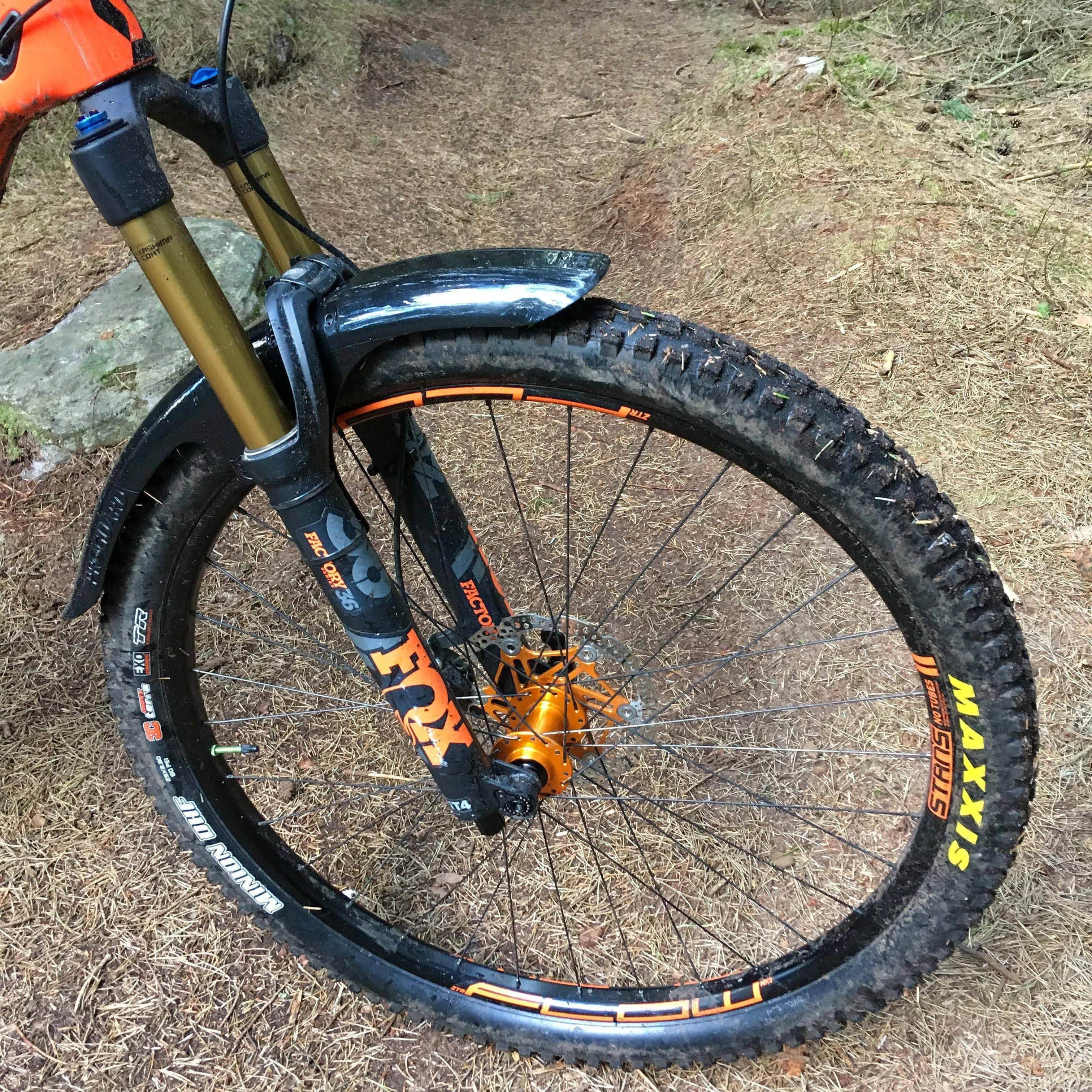 RRP ProGuard Max Protection Front Mudguard - Black