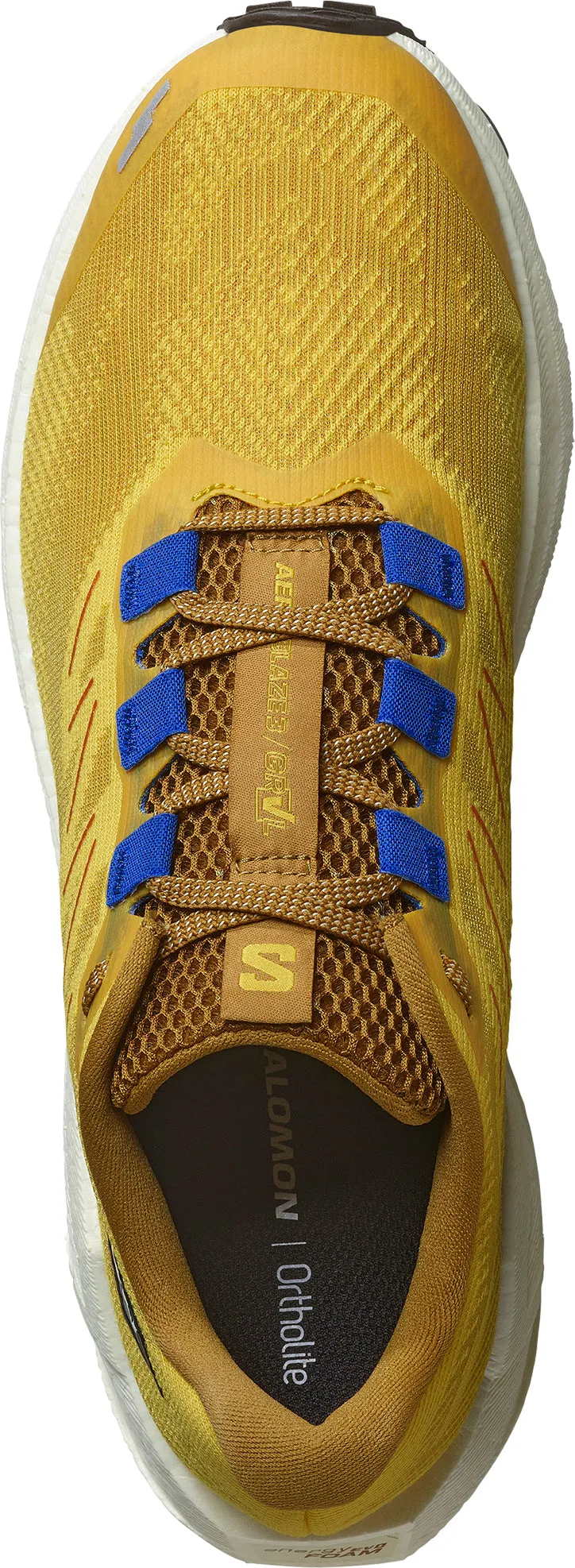 Salomon Aero Blaze 3 GRVL Mens Trail Running Shoes - Yellow