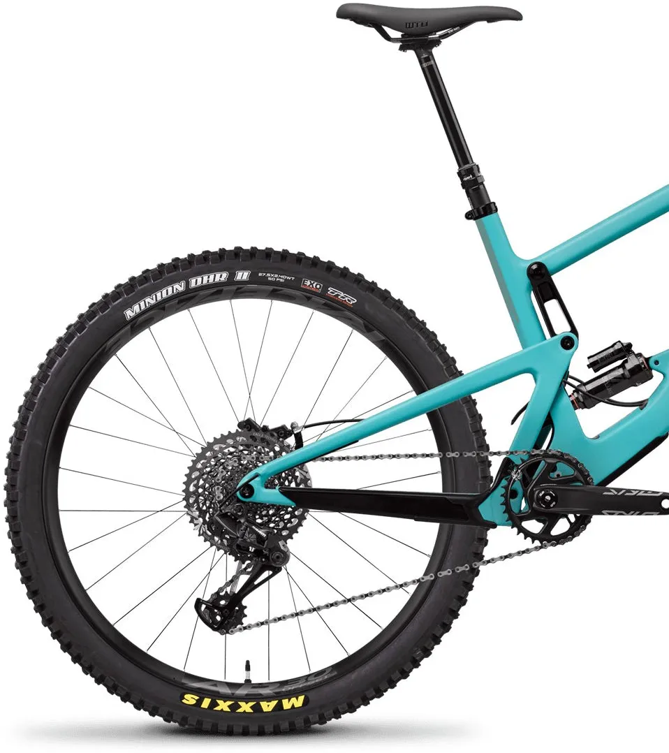 Santa Cruz Bronson 3 C S Full Suspension Mountain Bike 2019 - Blue
