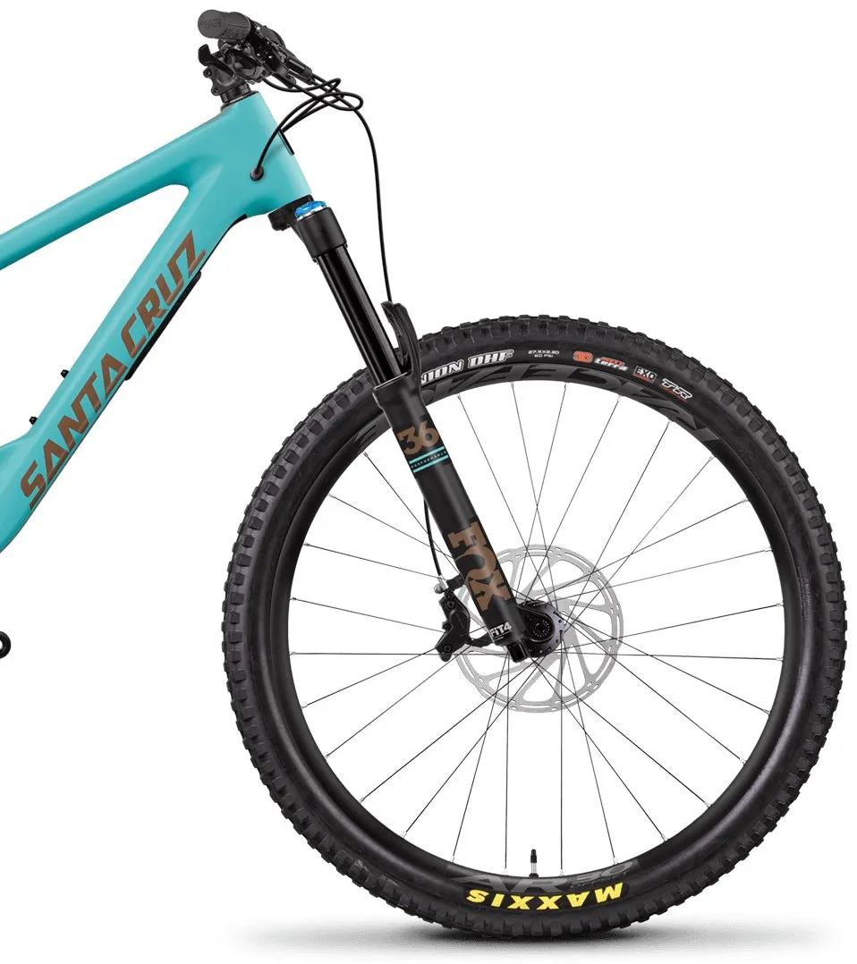 Santa Cruz Bronson 3 C S Full Suspension Mountain Bike 2019 - Blue