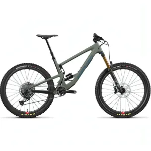 Santa Cruz Bronson 3 CC X01 Reserve Full Suspension Mountain Bike 2021 - Olive