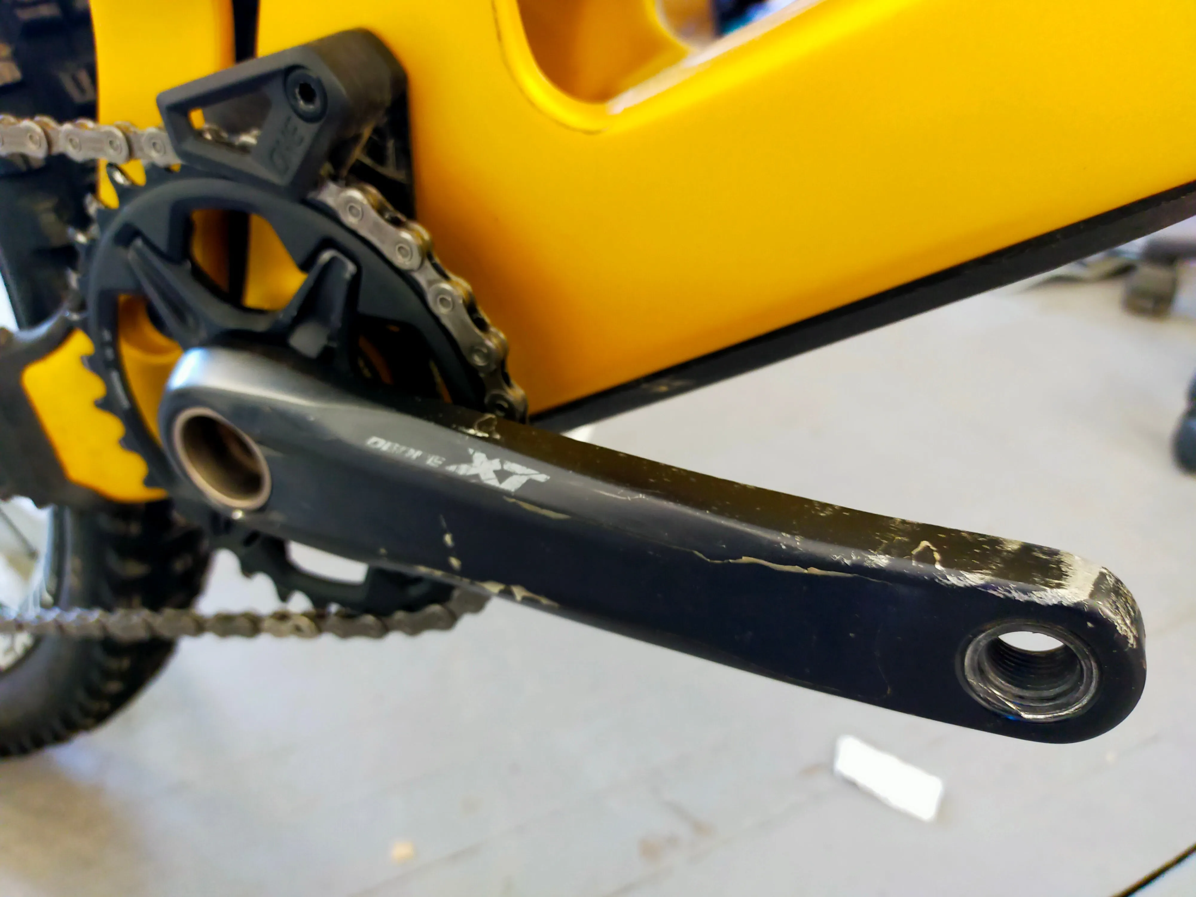 Santa Cruz Bronson 4 MX CC Shop Build Carbon Mountain Bike - Paydirt Gold